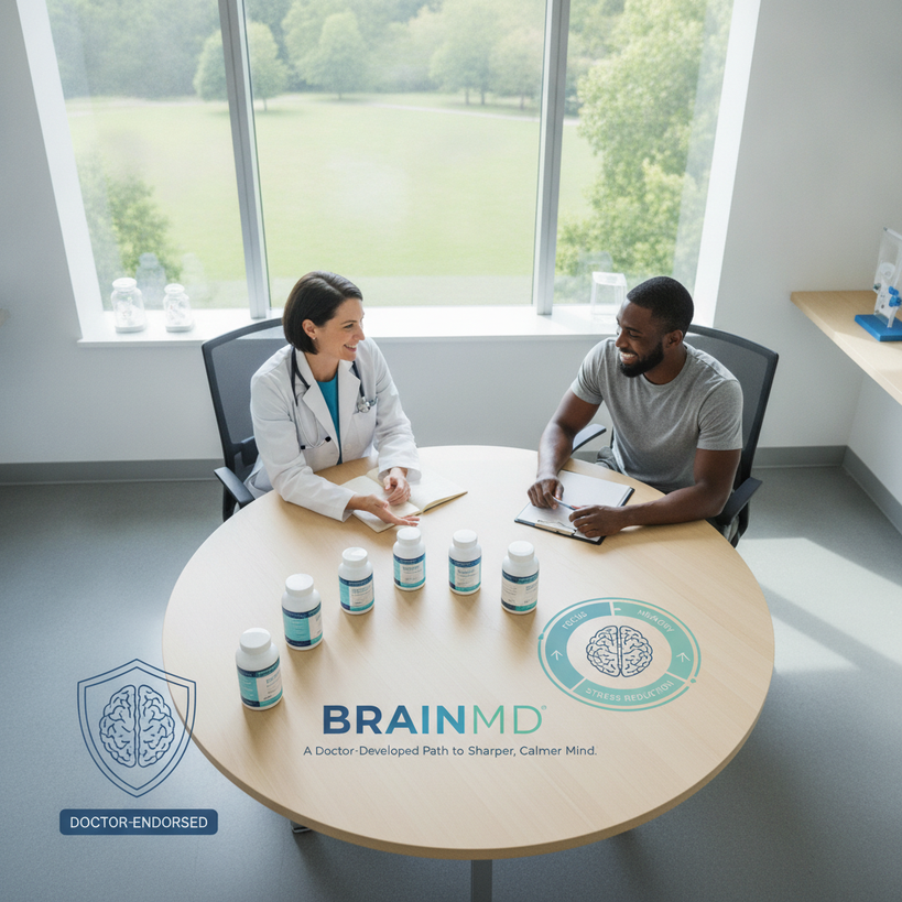 Brainmd - Brainmd: A Doctor-Developed Path to a Sharper, Calmer Mind