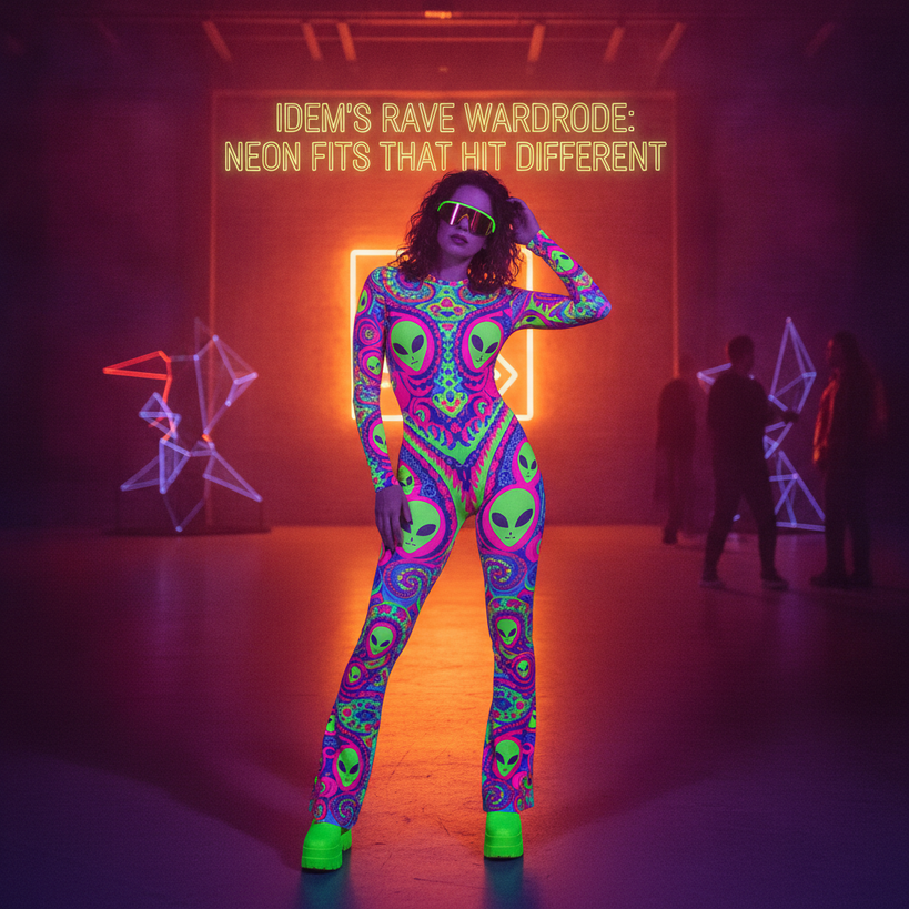 Iedm’s Rave Wardrobe: Neon Fits That Hit Different