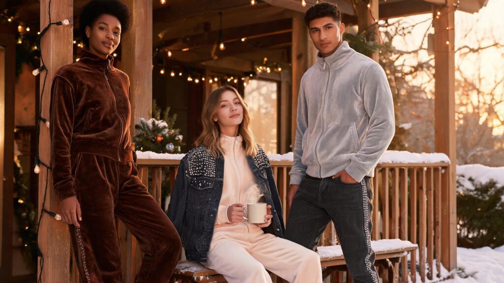 Co’s Velour Renaissance: Y2K Glam Meets Modern Ease